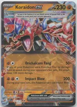 Koraidon ex 121/217 Double Rare Ascended Heroes Pokemon Holo NM/M - Image 1