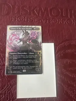 MTG Magic the Gathering Liliana of the Dark Realms Raised Foil English Edition - Image 1