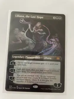 Liliana, the Last Hope (Borderless) [Double Masters 2022] FOIL Near Mint - Image 1
