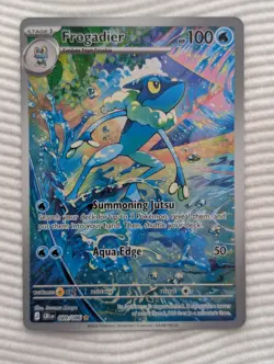 Frogadier 89/86 IR Pokemon TCG Chaos Rising Illustration Rare NM - Image 1