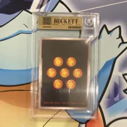 Dragon Ball Super Gogeta: GT Super Alt ArtDual Evolution SCR FB09-123 Beckett 10 - Image 2