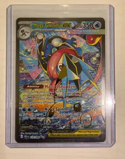 Mega Greninja ex 116/086 Me04: Chaos Rising Holo - Image 1