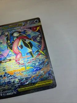 Mega Greninja ex 116/086 Me04: Chaos Rising Holo - Image 3