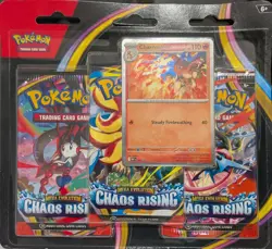 Pokemon TCG Mega Evolution - Chaos Rising - 3 Pack Blister: Charmeleon - SEALED✅ - Image 1