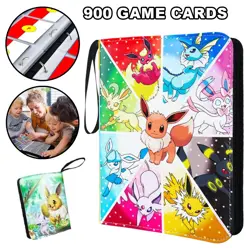 For Pokemon Trading Cards Album Folder 900 Pockets Card Binder Holder Gift - Image 2