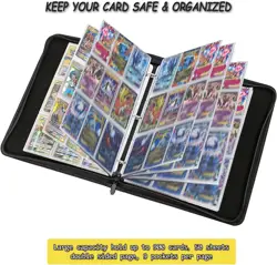 For Pokemon Trading Cards Album Folder 900 Pockets Card Binder Holder Gift - Image 4