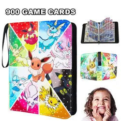 900 Trading Cards Album Folder Pockets Card Binder Holder for Pokemon Card - Image 1