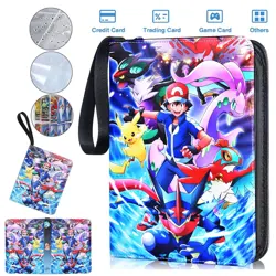 New Trading Cards Album Folder 900 Pockets Card Binder Holder for Pokemon Card - Image 1