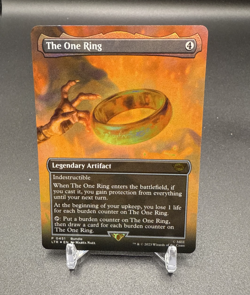 The One Ring 451 Promos Borderless Foil MTG LOTR - Image 1