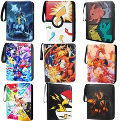For Pokemon Trading Cards Album Folder 400/900 Pockets Card Binder Holder Gift - Image 1
