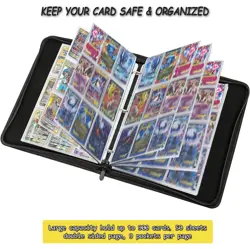 Trading Cards Album Folder 900 Pockets Card Binder Holder for Spiel Cards - Image 3