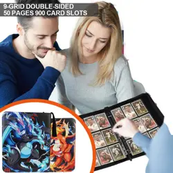 Trading Cards Album Folder 900 Pockets Card Binder Holder for Pokemon Card - Image 4