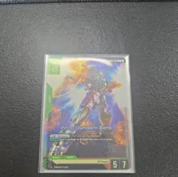 NM Gundam TCG Card Game Newtype Rising GD01-024 Wing Gundam Zero LR - Image 1