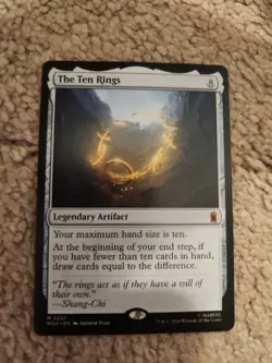 The Ten Rings Marvel Super Heroes Regular Mtg - Image 1