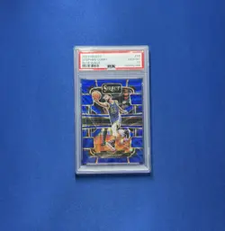 2023 PANINI SELECT BLUE WAVE #56 STEPHEN CURRY /75 PSA 10 - Image 1