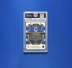 2023 PANINI SELECT BLUE WAVE #56 STEPHEN CURRY /75 PSA 10 - Image 2