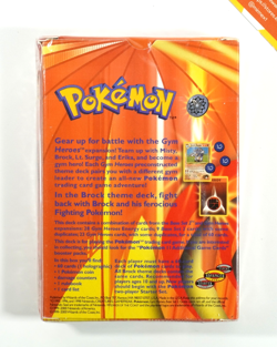 Pokemon Gym Heroes Theme Deck Brock 2000 English - Image 2