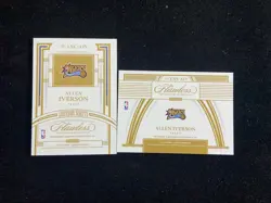 2021-22 Panini Flawless Allen Iverson /10 Legendary Scripts Auto Lot*2 WU89 - Image 2