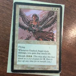 MTG Magic the Gathering Exalted Angel (28/350) Onslaught MP - Image 1