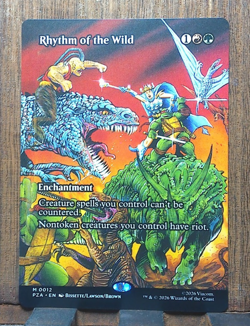 🔥🌳MTG Rhythm of the Wild (Borderless) Teenage Mutant Ninja Turtles NM😍🔥 - Image 1