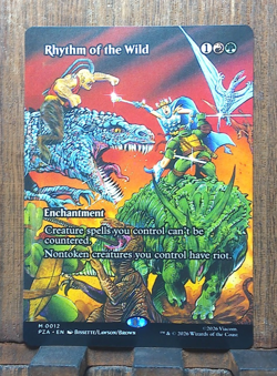 🔥🌳MTG Rhythm of the Wild (Borderless) Teenage Mutant Ninja Turtles NM😍🔥 - Image 2