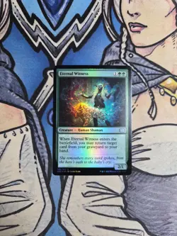 1x Eternal Witness FOIL - NM/M 2X2 Double Masters 2022 MTG Magic - Image 1