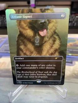 Arcane Signet Foil (2464) Fallout NM/M Secret Lair MTG NM/M - Image 2