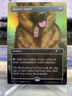 Arcane Signet Foil (2464) Fallout NM/M Secret Lair MTG NM/M - Image 3