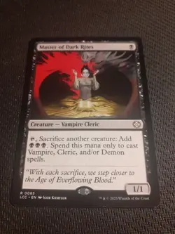 Master of Dark Rites 0083 LCC Commander: The Lost Caverns of Ixalan MTG Rights - Image 1