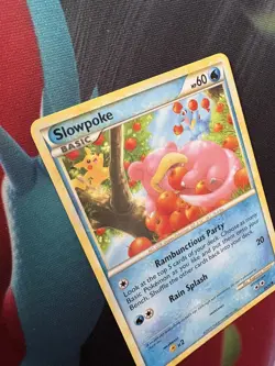 Pokemon TCG Slowpoke Undaunted 66/90 Regular Common - NM - Image 2