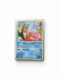 Pokemon TCG Slowpoke Undaunted 66/90 Regular Common Non-Holo Card NM/LP - Image 1