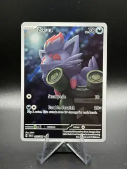 Zorua 075/064 Illustration Rare Shrouded Fable Pokemon Near Mint - Image 1