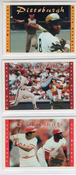 Sunoco Dream Team 2001 Set- 12 Cards: Stargell Bench Feller Kaline Fisk Berra - Image 3