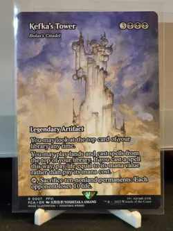 MTG Kefka's Tower - Bolas's Citadel - (Showcase #007) MTG FFVI NM - Image 1