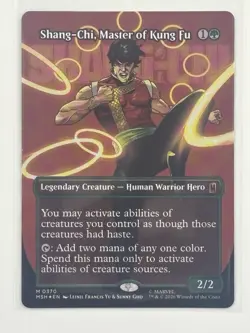 Shang-Chi, Master of Kung Fu (Borderless) (0370) Marvel Super Heroes Foil - Image 1