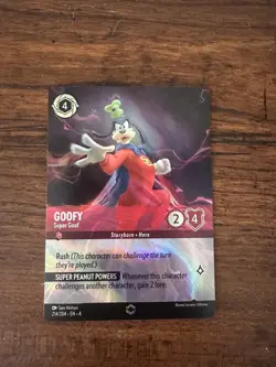 Disney Lorcana: Ursula's Return - Super Goofy (Enchanted) - NM/M - Image 1
