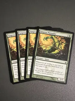 FANGREN MARAUDER X4 4 4X Mirrodin Besieged MTG Magic the Gathering Cards - Image 1