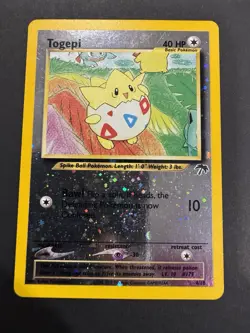 Pokemon TCG Togepi Southern Islands Reverse Holo - Image 1