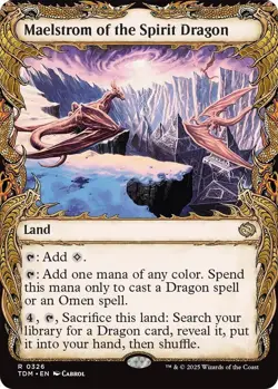 MTG Tarkir Dragonstorm - Maelstrom of the Spirit Dragon (Showcase) - Image 1