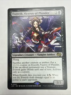 Evereth, Viceroy of Plunder (Anime) Foundations Jumpstart NM MTG Pack Fresh - Image 1