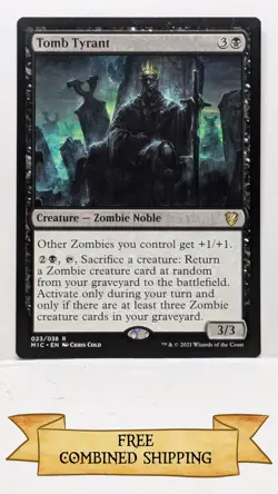Tomb Tyrant Commander: Innistrad: Midnight Hunt Regular - Image 1