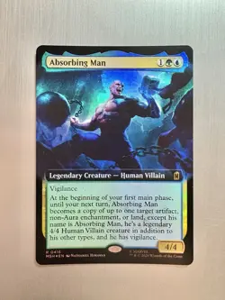 Absorbing Man - 416 - MTG: Marvel Super Heroes - Extended Art - FOIL - Image 1