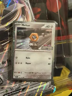 Carte Pokemon Melmetal EX STAMP Couronne Stellaire 105/142 + JUMBO + 102/142 FR - Image 3