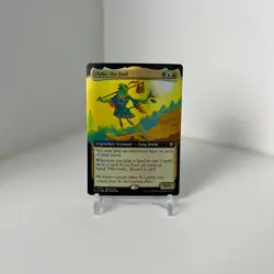 Magic The Gathering MTG Bloomburrow Flubs, the Fool Extended Art FOIL - BABP - Image 1