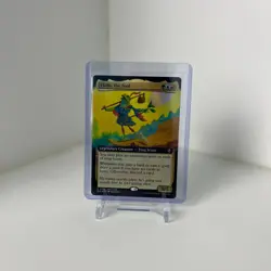 Magic The Gathering MTG Bloomburrow Flubs, the Fool Extended Art FOIL - BABP - Image 3