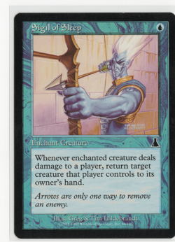 MTG - Sigil of Sleep - Normal - Urza's Destiny - LP - Image 1