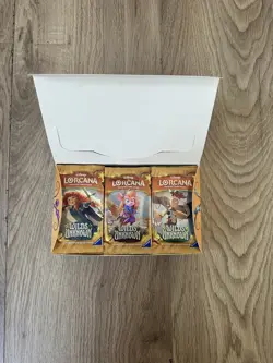 Disney Lorcana TCG Wilds Unknown Booster Box - 24 Packs - UNSEALED - Image 2