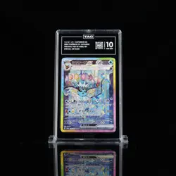 TAG 10 GEM MINT JAPANESE POKEMON 2024 VAPOREON EX 205/187 TERASTAL FESTIVAL SV8a - Image 1