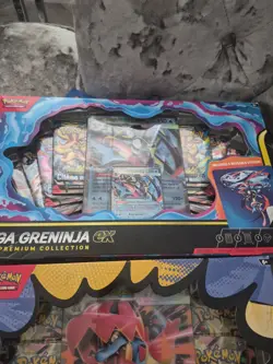 Mega Greninja Ex Premium Collection Box Pokemon TCG Amd Ascended Heroes Box - Image 3