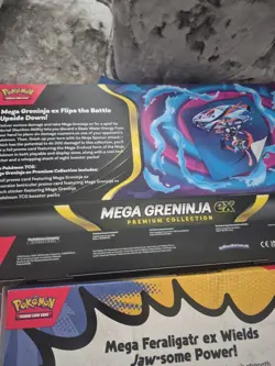 Mega Greninja Ex Premium Collection Box Pokemon TCG Amd Ascended Heroes Box - Image 5
